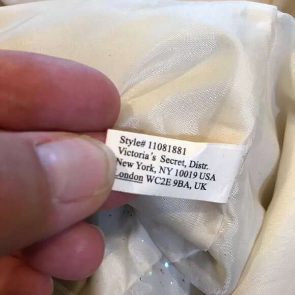 Victoria's Secret Pink & White Sequin Tote Bag 2016 Sparkly Bling Glam EUC Vacay - Picture 10 of 14